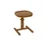 Hanah Home pomoćni sto Opus Kare 42, 42 cm, orah