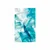 Plakat s paspartujem zelena peresa - 40x60 silver