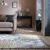 Modro-bež ročno tkana volnena preproga 120x170 cm Eloise Patchwork – Flair Rugs