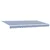 Vidaxl Retraktilna tenda Modra 350 x 200 cm blago