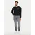 Guess Jeans Majica 166061 Črna Classic Fit