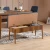 Hanah Home Set trpezarijski sto, 2 trpezarijske stolice i klupa Vina 1048 Orah