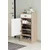 Hanah Home cipelarnik Orfa, 50 cm, hrast Sonoma / beli