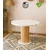 HANAH HOME Set Trpezarijski sto i 4 stolice Bohemian Round London 5