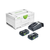 FESTOOL set baterij SYS3 ENG 18V 2x4,0/TCL6