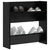 Ormar za cipele Crni hrast 60 x 18 x 60 cm Konstruirano drvo