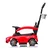 ECO TOYS Guralica mercedes sa ručkom Crveni 3+