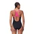 Speedo MEDLEY LOGO MEDALIST 1PC AF, ženski kupaći kostim jednodjelni, crna 8A000111