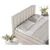 Bež boxspring postelja s prostorom za shranjevanje 200x200 cm Ruby – Maison de Reve