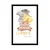 Plakat s paspartujem citat o sanjah - Eleanor Roosevelt - 30x45 silver