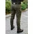 PREDATOR Muške keper pantalone, Zelene