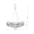 Globo 64138H3G - Luster na sajli QUEENA 10xE14/40W/230V zlatna