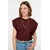 Trendyol Milla Ženska majica TWOSS20TS0021, Bordo