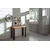 Ityhome Ityhome 90 x 77 konzolna miza rjava, (20847971)