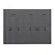 Hanah Home Garderober Kale-5178, 315x235x52 cm, Antracit