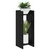 Stalak za biljke s policom 2 pcs Crni Hrast 30 x 30 x 80 cm