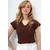 Trend Alacati Stili Ženska bluza Alc-X14147, Smeđa