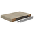 Plutajuće zidne police 2 kom boja hrasta 40 x 23 x 3,8 cm MDF