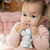Kids II Glodalica za bebe Sylvi Natural, 0-36 meseci, Siva