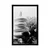 Plakat Zen kamni s školjkami v črnobeli varianti - 30x45 no frame