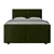 Livetastic BOXSPRING POSTELJA 120 cm  x 200 cm , les, kovina, umetna masa, tekstil zelena