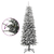 VIDAXL umjetno usko božićno drvce sa snijegom (PVC i PE), 150cm