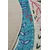 Conceptum Hypnose Tepih Blue Cats, O100cm, Šareni