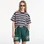 Majice HUMAN MADE Striped T-Shirt UNISEX Navy S
