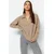 Trendyol Milla ženski duks Twoaw24Kz00678, Taupe-Braon