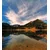 Fototapeta jezero pod hribi - 245x270