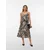 Vero Moda Midi krilo Mymilo 10340419 Pisana Regular Fit
