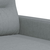Dvosed svetlo siv 120 cm blago