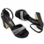 Mona shoes Ženske sandale na štiklu, Crne