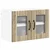 vidaXL Stenska kuhinjska omarica 2 pcs Sonoma hrast 60 x 31 x 40 cm
