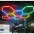 Hexagon LED tube 8 heads RGB 12V 410mm 35pcs