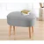 Atelier del Sofa Tabure 63x47x44cm, Sivo