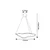 Rabalux Visilica Mirossi, LED 40W, D81cm
