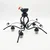 Plafonski luster RETRO 5xE27/60W/230V crna/bela
