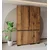 HANAH HOME Ormar Floransa 135 Walnut Anthracite