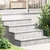 Stepenica Pravokutni 2 pcs Srebrno 90 x 30 cm Aluminij