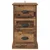 Noćni ormar Staro drvo 39 x 39 x 67,5 cm Konstruirano drvo