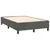 Vidaxl Box spring postelja z vzmetnico temno siv 120x190 cm žamet