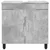Toaletna jedinica Betonska siva 60 x 35 x 60 cm