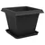 Saksije za biljke 24 pcs Crna 38 x 38 x 30 cm Plastika