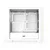 darkFlash DARKBLASH DS900WS ATX ohišje za računalnik brez ventilatorja (belo)