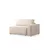 Atelier del Sofa Ugaona garnitura Pirlo 145x43x206cm Bež