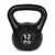 Kettlebell 12 kg črna