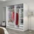 Hanah Home Garderober Kale-7151, 220x210x52 cm, Antracit