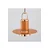 Opviq luster Marina 2821-1A-9, LED 6 W, narandžasti