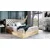 Boxspring postelja Wood3 - 200x200 cm